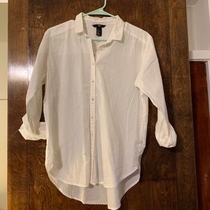 HM Easy White Button Down